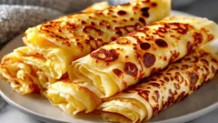 Palacinky bez múky so špeciálnou ingredienciou – naozaj nadýchané a mäkké